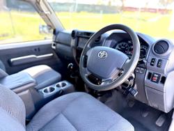 2014 Toyota Landcruiser GXL VDJ79R 4X4 Dual Range French Vanilla