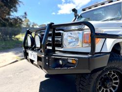 2014 Toyota Landcruiser GXL VDJ79R 4X4 Dual Range French Vanilla