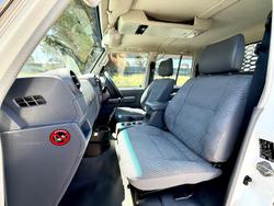 2014 Toyota Landcruiser GXL VDJ79R 4X4 Dual Range French Vanilla