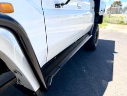 2014 Toyota Landcruiser GXL VDJ79R 4X4 Dual Range French Vanilla