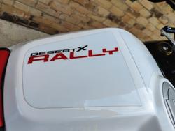 2024 DUCATI DESERT X RALLY DUAL PURPOSE BIANCO TRICOLOR