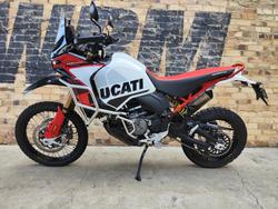 2024 DUCATI DESERT X RALLY DUAL PURPOSE BIANCO TRICOLOR