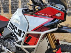 2024 DUCATI DESERT X RALLY DUAL PURPOSE BIANCO TRICOLOR