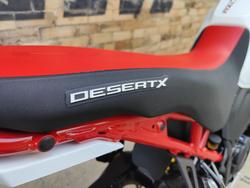 2024 DUCATI DESERT X RALLY DUAL PURPOSE BIANCO TRICOLOR