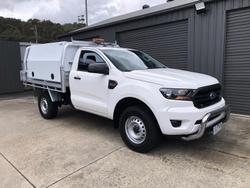 2021 Ford Ranger XL PX MkIII MY21.25 4X4 Dual Range Arctic White