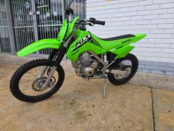 2025 Kawasaki KLX140RL Green