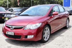 2007 Honda Civic Sport 8th Gen MY07 Royal Ruby Red