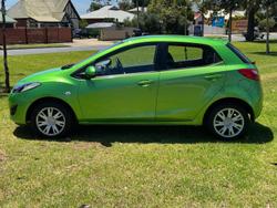 2013 Mazda 2 Neo DE Series 2 MY13 Spirited Green