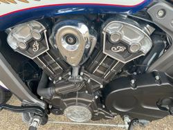 2017 INDIAN SCOUT BLUE