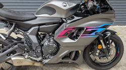 2024 Yamaha 2024 Yamaha 660cc YZF-R7LA Grey