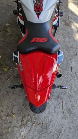 2006 Yamaha YZF-R6 Red