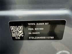 2022 Toyota Kluger GX