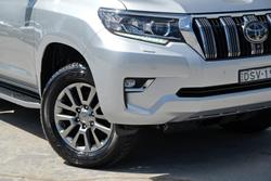 2017 Toyota Landcruiser Prado Kakadu GDJ150R 4X4 Dual Range Silver Pearl