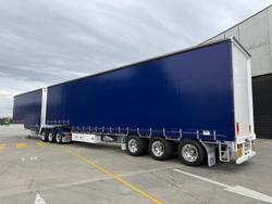 2026 CIMC 34 Pallet Drop Deck Mezz Curtainsider B Double