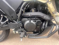 2025 Kawasaki KLR650 (KL650) ADVENTURE CYPHER CAMO GRAY