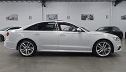 2015 Audi A6 S Line C7 MY16 Glacier White