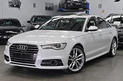 2015 Audi A6 S Line C7 MY16 Glacier White