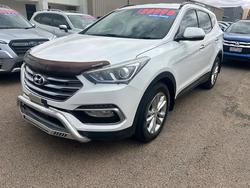 2017 Hyundai Santa Fe Elite DM3 Series II MY17 4X4 On Demand Pure White