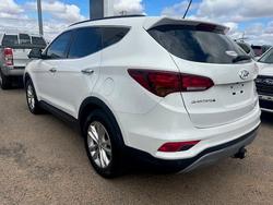 2017 Hyundai Santa Fe Elite DM3 Series II MY17 4X4 On Demand Pure White