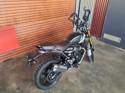 2025 Triumph Scrambler 400 X Scrambler White