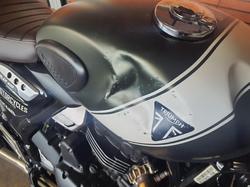 2025 Triumph Scrambler 400 X Scrambler White