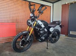 2025 Triumph Scrambler 400 X Scrambler White
