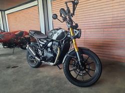 2025 Triumph Scrambler 400 X Scrambler White