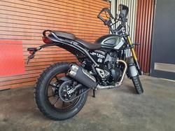 2025 Triumph Scrambler 400 X Scrambler White