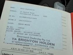 2016 Holden Commodore SV6