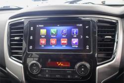 2019 Mitsubishi Triton GLX+ MR MY19 4X4 Dual Range White