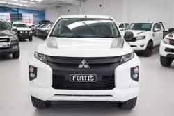 2019 Mitsubishi Triton GLX+ MR MY19 4X4 Dual Range White