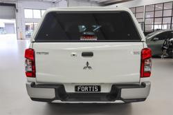 2019 Mitsubishi Triton GLX+ MR MY19 4X4 Dual Range White