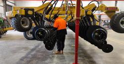 0 SERAFIN ULTISOW S1260 CENTRE ONLY HI LIFT SINGLE DISC SEEDER YELLOW