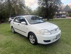 2007 Toyota Corolla Ascent ZZE122R Glacier White