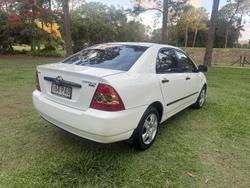 2007 Toyota Corolla Ascent ZZE122R Glacier White