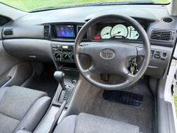 2007 Toyota Corolla Ascent ZZE122R Glacier White