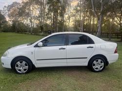 2007 Toyota Corolla Ascent ZZE122R Glacier White