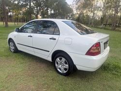 2007 Toyota Corolla Ascent ZZE122R Glacier White