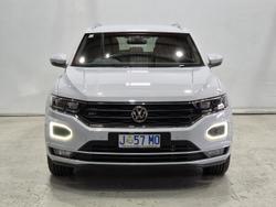 2021 Volkswagen T-Roc 140TSI Sport A11 MY22 Four Wheel Drive Pure White