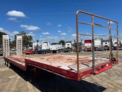 Howard Porter Tri Axle Drop Deck With Bi-Fold Ramps