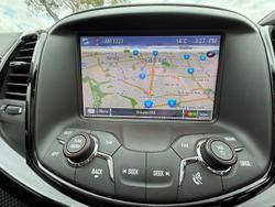 2016 Holden Commodore SV6 Black VF Series II MY16 Heron White