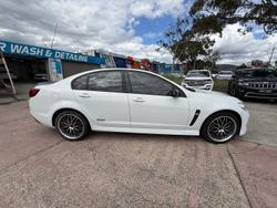 2016 Holden Commodore SV6 Black VF Series II MY16 Heron White