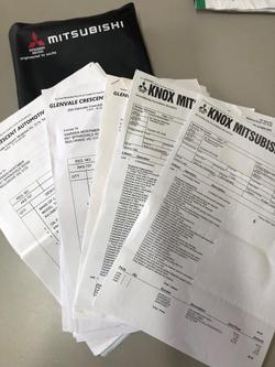 2016 Mitsubishi Triton GLS MQ MY17 4X4 Dual Range Black