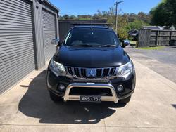 2016 Mitsubishi Triton GLS MQ MY17 4X4 Dual Range Black