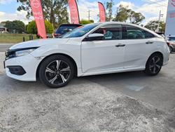 2016 Honda Civic RS 10th Gen MY16 White Orchid