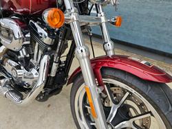 2015 HARLEY-DAVIDSON XL1200C 1200 CUSTOM Red