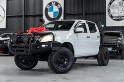 2020 Isuzu D-MAX SX MY19 4X4 Dual Range Splash White