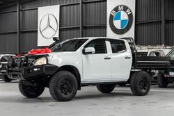 2020 Isuzu D-MAX SX MY19 4X4 Dual Range Splash White