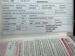 2017 Toyota Hilux SR5