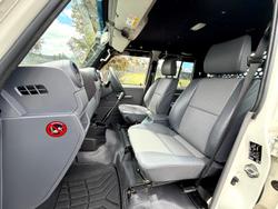 2018 Toyota Landcruiser Workmate VDJ79R 4X4 Dual Range French Vanilla